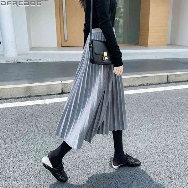 casual dresses gray black winter ladies skirts loose stretch elastic high waist jupe longue femme streetwear solid pleated female, Black;gray
casual dresses gray black winter ladies skirts loose stretch elastic high waist jupe longue femme streetwear solid pleated female, Black;gray