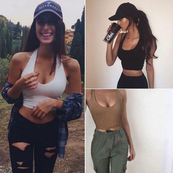 women tanks summer solid fashion tank casual breathable sleeveless crop comfortable vest outfit, White
women tanks summer solid fashion tank casual breathable sleeveless crop comfortable vest outfit, White