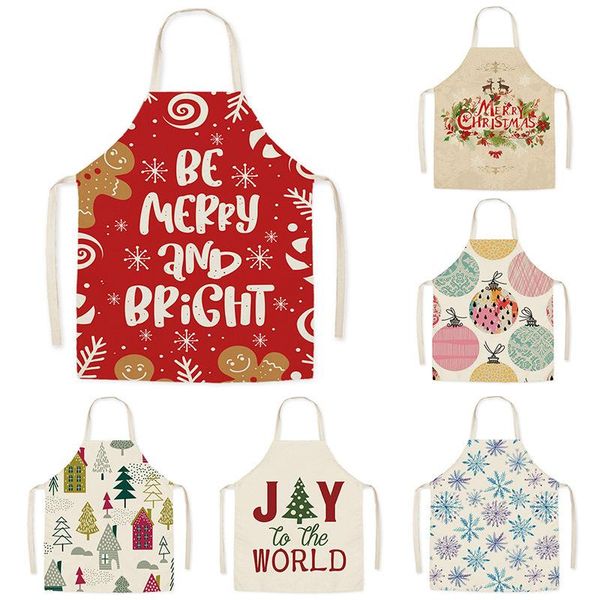 aprons christmas linen printed apron snowflake tree creative kitchen housework oil repellent antifouling
aprons christmas linen printed apron snowflake tree creative kitchen housework oil repellent antifouling