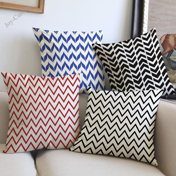 cushion/decorative pillow blue red geometric wave stripe cushion cover case cotton linen home decoration car sofa throw 45x45cm
cushion/decorative pillow blue red geometric wave stripe cushion cover case cotton linen home decoration car sofa throw 45x45cm