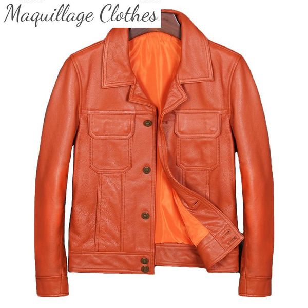 men's genuine leather jacket cowhide singlejackets plus size 5xl casual coat for male & faux, Black
men's genuine leather jacket cowhide singlejackets plus size 5xl casual coat for male & faux, Black