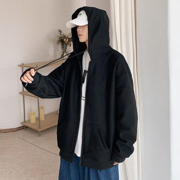 men's jackets hong kong style zipper jacket hooded cardigan sweater trend loose student leisure sports streetwear windbreaker clothes q, Black;brown
men's jackets hong kong style zipper jacket hooded cardigan sweater trend loose student leisure sports streetwear windbreaker clothes q, Black;brown