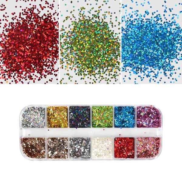 nail glitter 12colours holographic laser 1mm hexagon sequins silver rose gold manicure design charms art decorations, Silver;gold
nail glitter 12colours holographic laser 1mm hexagon sequins silver rose gold manicure design charms art decorations, Silver;gold