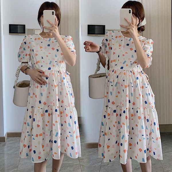 maternity dresses 2021 pregnant women summer dress plus size pleated chiffon shirts printing sleeve long loose blouses, White
maternity dresses 2021 pregnant women summer dress plus size pleated chiffon shirts printing sleeve long loose blouses, White