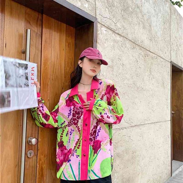 women's blouses & shirts designer button up red oversized baggy summer long sleeve women fashion colorblock floral p35g, White
women's blouses & shirts designer button up red oversized baggy summer long sleeve women fashion colorblock floral p35g, White