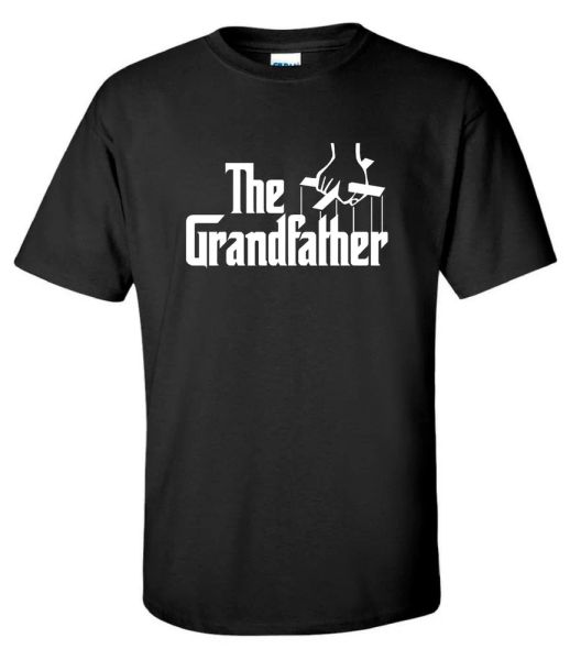grandfather spoof inspired godfather mens gift t-shirt, White;black
grandfather spoof inspired godfather mens gift t-shirt, White;black