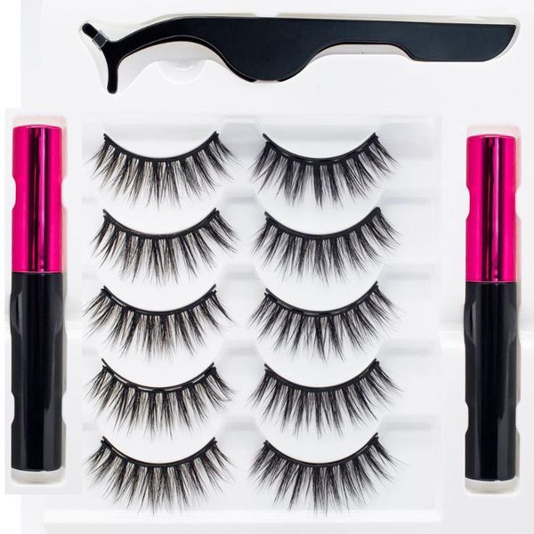 style magnetic false eyelashes liquid eyeliner eyelash set 5 pairs naturally exaggerated thick
style magnetic false eyelashes liquid eyeliner eyelash set 5 pairs naturally exaggerated thick