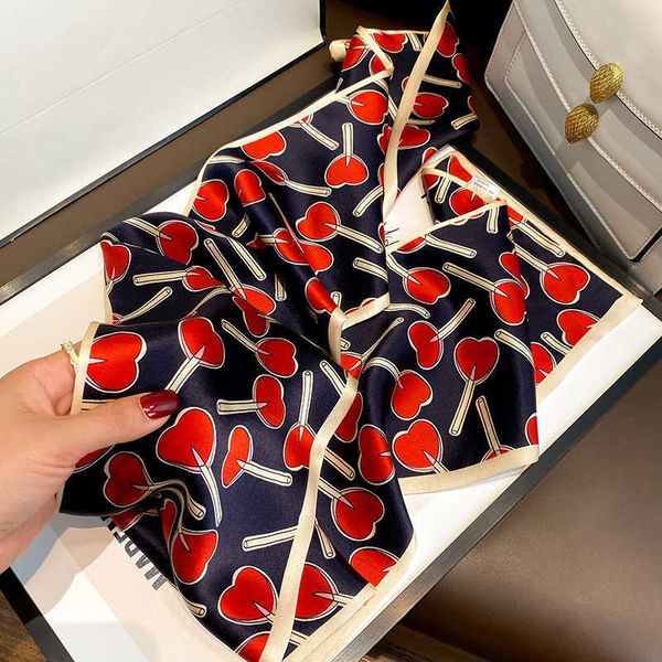 hangzhou mulberry 100% silk scarf women's korean version printing love double-layer real silk ribbon scarf, Blue;gray
hangzhou mulberry 100% silk scarf women's korean version printing love double-layer real silk ribbon scarf, Blue;gray