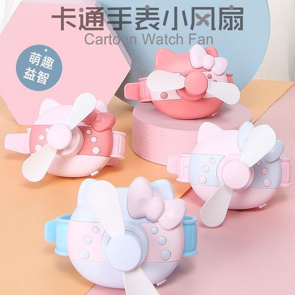 party favor cute cartoon mini portable wrist kittyed fan children electric watches usb rechargeable radiator travel air cooler
party favor cute cartoon mini portable wrist kittyed fan children electric watches usb rechargeable radiator travel air cooler