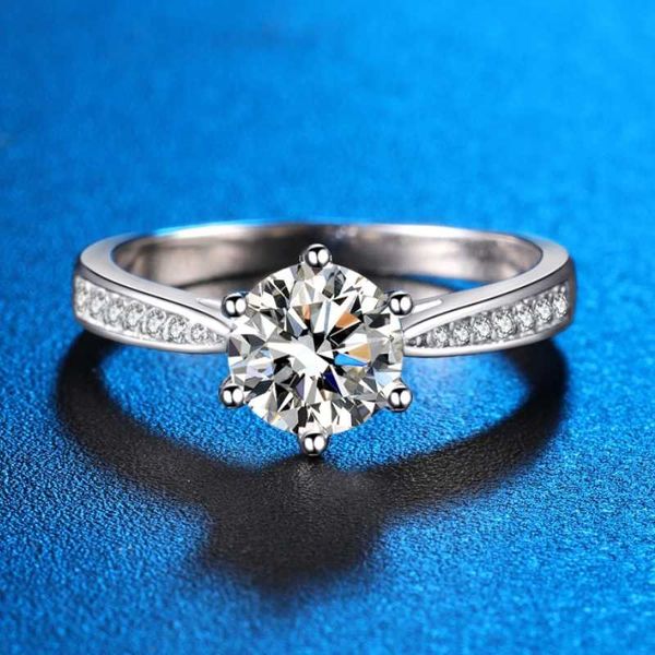 cluster rings fine jewelry 1 moissanite ring female 925 sterling silver six-claw open diamond wedding for women with gra, Golden;silver
cluster rings fine jewelry 1 moissanite ring female 925 sterling silver six-claw open diamond wedding for women with gra, Golden;silver