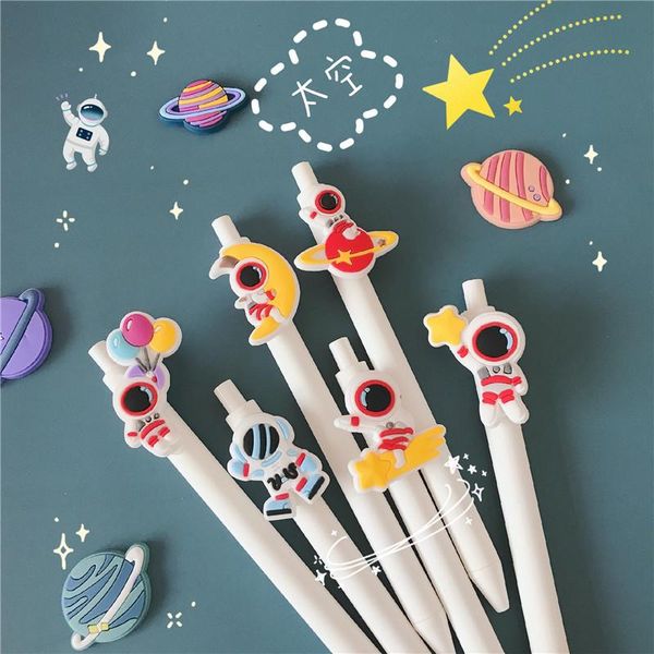 gel pens 36 pcs/lot creative astronaut press pen cute 0.5mm black ink signature school office writing supplies promotional gift
gel pens 36 pcs/lot creative astronaut press pen cute 0.5mm black ink signature school office writing supplies promotional gift