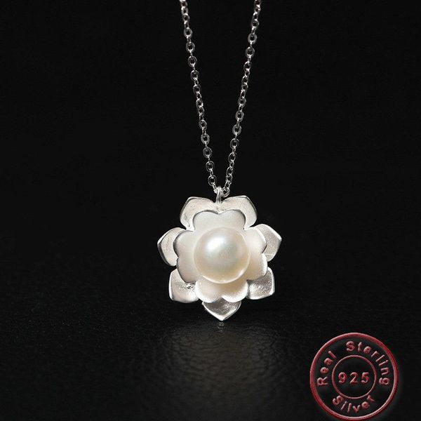 amxiu fashion white freshwater pearl necklace 100% 925 sterling silver choker lotus flower for women girl gift chokers, Golden;silver
amxiu fashion white freshwater pearl necklace 100% 925 sterling silver choker lotus flower for women girl gift chokers, Golden;silver