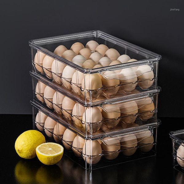 storage bottles & jars kitchen refrigerator egg fresh-keeping box rectangular transparent compartment with lid can stack boxes
storage bottles & jars kitchen refrigerator egg fresh-keeping box rectangular transparent compartment with lid can stack boxes