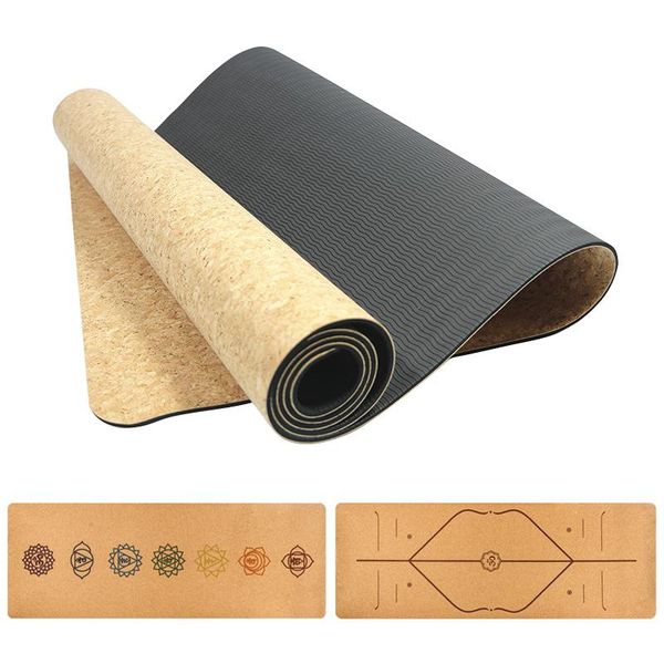 yoga mats 5mm exercise mat natural cork tpe non-slip fitness gym sport pilates training pads 183x68cm absorb sweat odorless
yoga mats 5mm exercise mat natural cork tpe non-slip fitness gym sport pilates training pads 183x68cm absorb sweat odorless