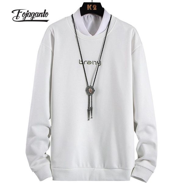 men's hoodies & sweatshirts fojaganto letter embroidered fall trend loose youth round neck hoodless fashion men, Black
men's hoodies & sweatshirts fojaganto letter embroidered fall trend loose youth round neck hoodless fashion men, Black