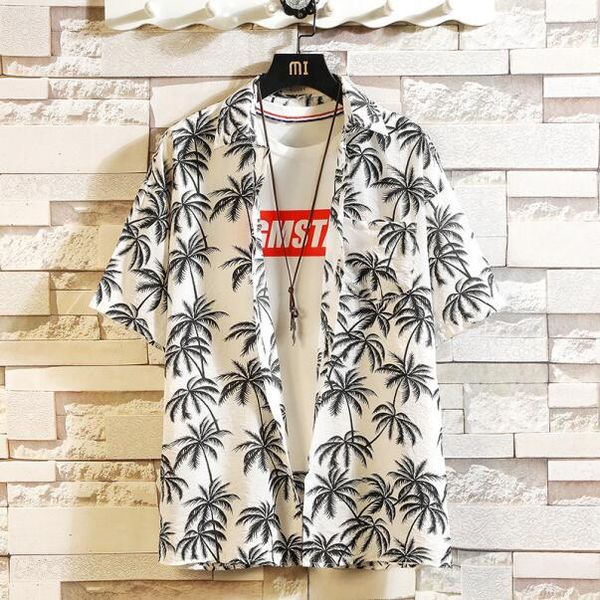 men's casual shirts 2021 summer beach shirt fashion short sleeve floral loose plus asian size -4xl 5xl hawaiian, White;black
men's casual shirts 2021 summer beach shirt fashion short sleeve floral loose plus asian size -4xl 5xl hawaiian, White;black
