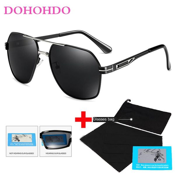 sunglasses dohohdo optical brand design polarized men fashion male pilot eyewear sun glasses travel fishing oculos with bag, White;black
sunglasses dohohdo optical brand design polarized men fashion male pilot eyewear sun glasses travel fishing oculos with bag, White;black