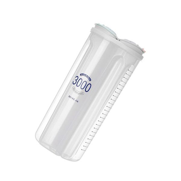 1pc cereal storage container transparent 4 compartment dried sealed can bottles & jars
1pc cereal storage container transparent 4 compartment dried sealed can bottles & jars
