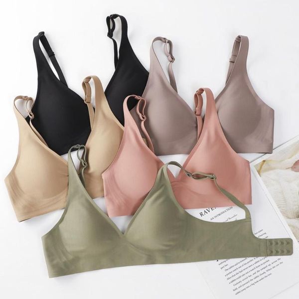 bras seamless bra wire brassieres soft women underwear womens lingerie s-xl size no rims color, Red;black
bras seamless bra wire brassieres soft women underwear womens lingerie s-xl size no rims color, Red;black