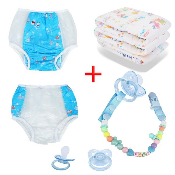 set-printed diapers 3pcs+diaper pvc 2pc+jelly blue pacifier+baby pacifier chain clip cloth
set-printed diapers 3pcs+diaper pvc 2pc+jelly blue pacifier+baby pacifier chain clip cloth