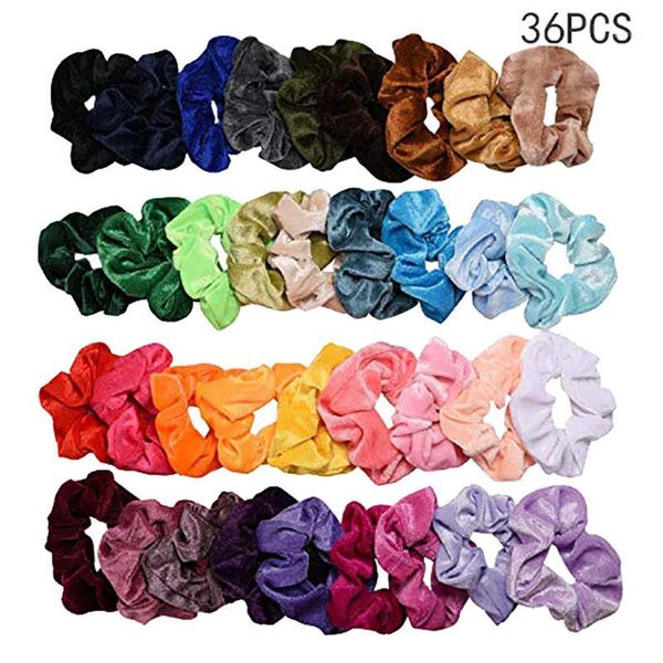 36pcs women elegant velvet solid elastic hair bands holder scrunchies rubber band headband lady accessories #l51
36pcs women elegant velvet solid elastic hair bands holder scrunchies rubber band headband lady accessories #l51