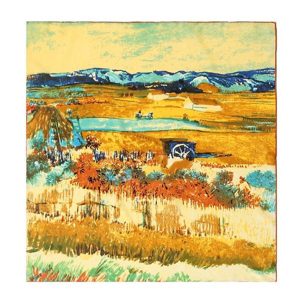 scarves 100% mulberry silk square women rural painting crepe satin plain scarf lady soft light bandana luxury 88*88, Blue;gray
scarves 100% mulberry silk square women rural painting crepe satin plain scarf lady soft light bandana luxury 88*88, Blue;gray