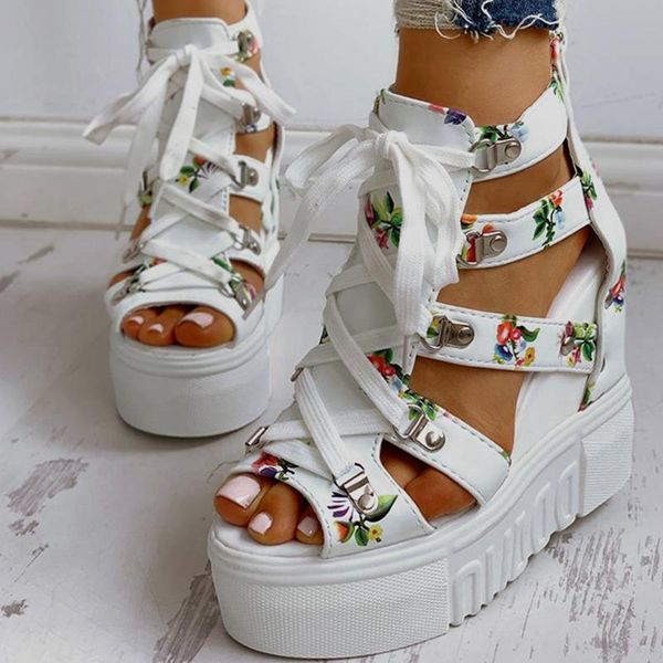 sandals sagace women's zippered waterproof platform shoelaces hollow out high heels casual shoes pu wedges print party, Black
sandals sagace women's zippered waterproof platform shoelaces hollow out high heels casual shoes pu wedges print party, Black