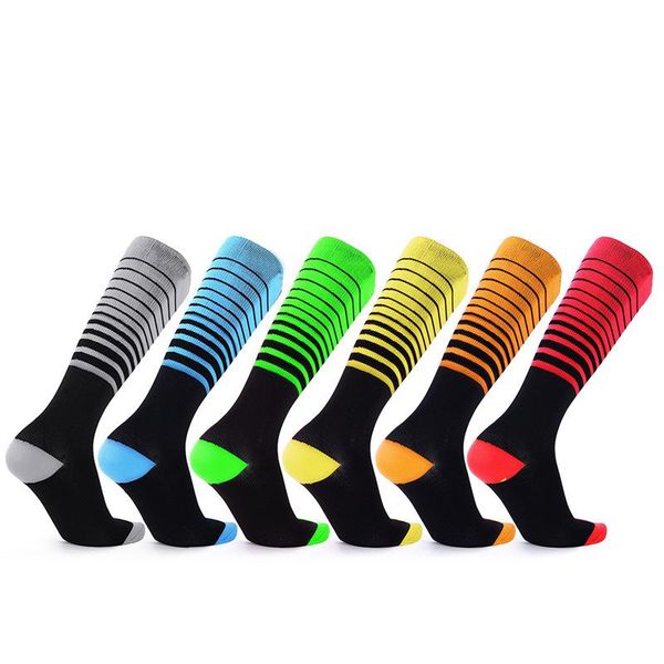 men's socks cotton pressure sports reduced long stockings stripe printing shape compression breathable comfortable sock, Black
men's socks cotton pressure sports reduced long stockings stripe printing shape compression breathable comfortable sock, Black