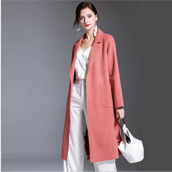 women's trench coats winter women woolen coat v-neck collar double breasted long wool double-sided cashmere jacket office lady warm jac, Tan;black
women's trench coats winter women woolen coat v-neck collar double breasted long wool double-sided cashmere jacket office lady warm jac, Tan;black