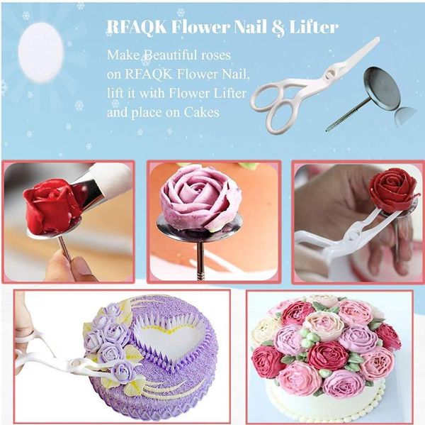 124pcs reusable icing piping nozzles set pastry bag scraper flower cream tips converter baking cup diy cake decorating tools
124pcs reusable icing piping nozzles set pastry bag scraper flower cream tips converter baking cup diy cake decorating tools