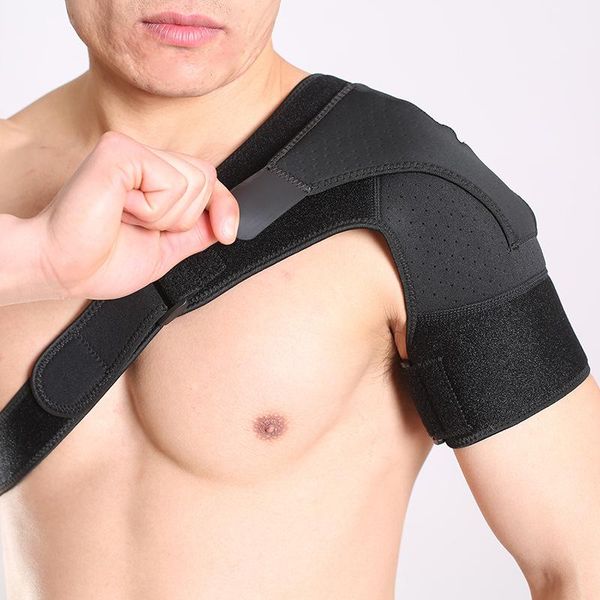 adjustable breathable gym sports care single shoulder support back brace guard strap wrap belt band pads black bandage men&women, Black;blue
adjustable breathable gym sports care single shoulder support back brace guard strap wrap belt band pads black bandage men&women, Black;blue