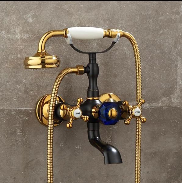 vidric shower faucet gold and black oil bathtub faucets hand rain head tap luxury ceramic telephone wall bath & f bathroom sets
vidric shower faucet gold and black oil bathtub faucets hand rain head tap luxury ceramic telephone wall bath & f bathroom sets