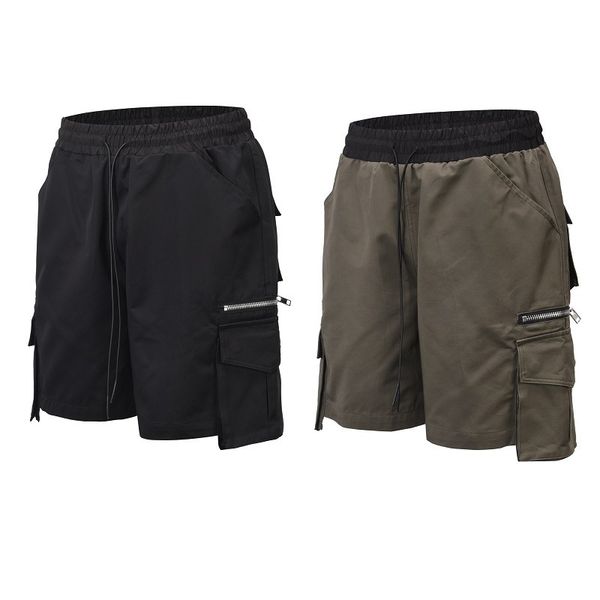 fashion brand functional wind heavy industry zipper pocket tooling shorts high street style men's and women's loose straight pants, White;black
fashion brand functional wind heavy industry zipper pocket tooling shorts high street style men's and women's loose straight pants, White;black