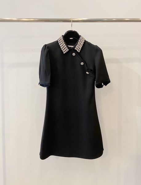 22s generation high-quality new european embroidery designer dress, elegant office women's wrinkled waist, fashionable combination prin, Black;gray
22s generation high-quality new european embroidery designer dress, elegant office women's wrinkled waist, fashionable combination prin, Black;gray