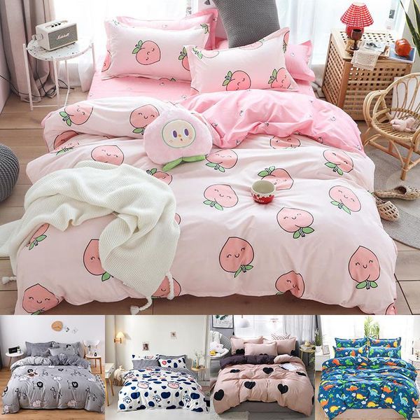 bedding sets kawaii girl kids set honey peach pink duvet cover sheet pillowcase woman bed linens king full home textile
bedding sets kawaii girl kids set honey peach pink duvet cover sheet pillowcase woman bed linens king full home textile