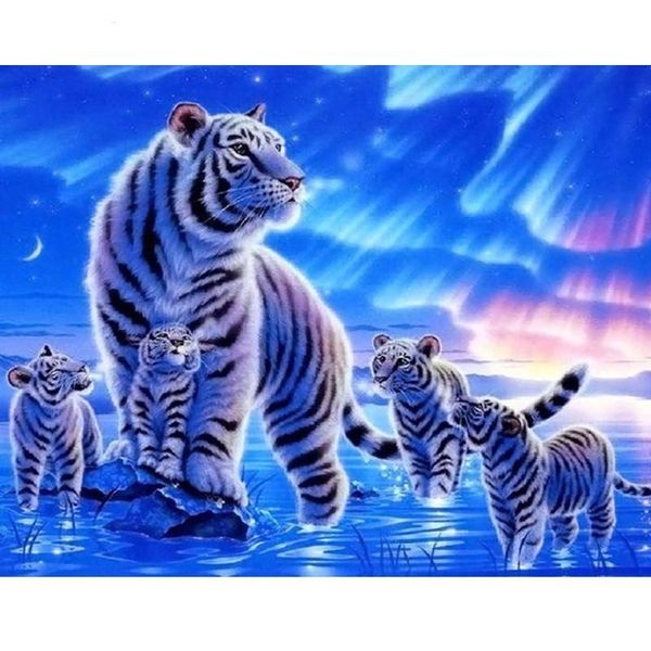 paintings picture by numbers tiger white paint for animal oil painting on canvas handmade drawing coloring number decor art
paintings picture by numbers tiger white paint for animal oil painting on canvas handmade drawing coloring number decor art