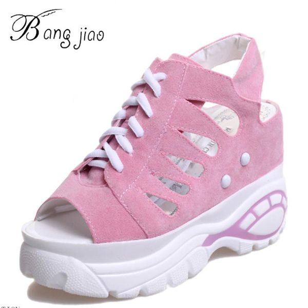 quality wedge high heel sandals sneakers platform women fashion lady female open toe shoes zapatos mujer, Black
quality wedge high heel sandals sneakers platform women fashion lady female open toe shoes zapatos mujer, Black