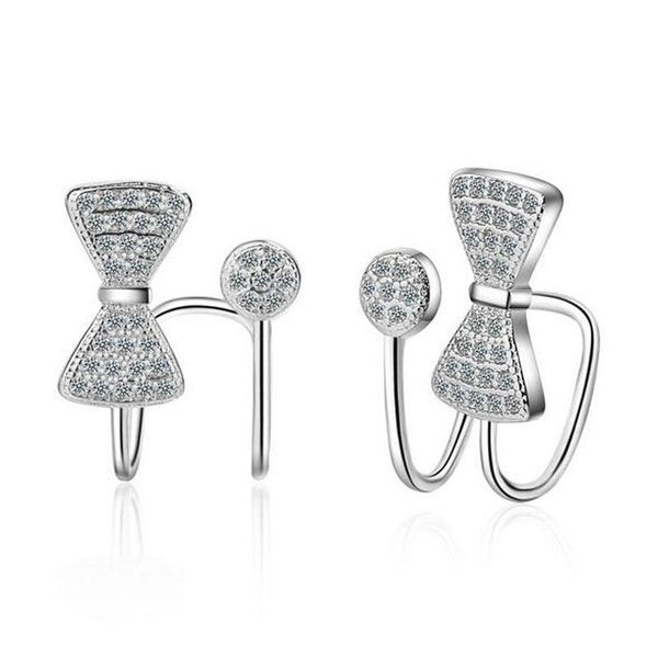 clip-on & screw back women 925 sterling silver clear zircon cute bowknot clip earring for girls lady sweet gift korea no ear hole jewelry
clip-on & screw back women 925 sterling silver clear zircon cute bowknot clip earring for girls lady sweet gift korea no ear hole jewelry