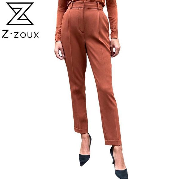 women pants capris temperament trousers high waisted suit all match ankle-length fashion black 210524, Black;white
women pants capris temperament trousers high waisted suit all match ankle-length fashion black 210524, Black;white