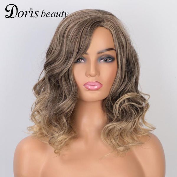 synthetic wigs doris beauty highlight short blonde wavy wig cosplay for black women ombre water wave glueless bounce curl
synthetic wigs doris beauty highlight short blonde wavy wig cosplay for black women ombre water wave glueless bounce curl