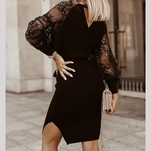 casual dresses v-neck cardigan knitted dress girdle cashmere sweater 2021 autumn fashion solid color elegant long top, Black;gray
casual dresses v-neck cardigan knitted dress girdle cashmere sweater 2021 autumn fashion solid color elegant long top, Black;gray