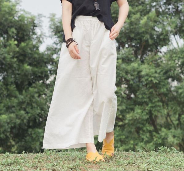women's pants & capris women loose solid color elastic waist wide leg trousers ladies vintage plus size female 2021 summer autumn, Black;white
women's pants & capris women loose solid color elastic waist wide leg trousers ladies vintage plus size female 2021 summer autumn, Black;white