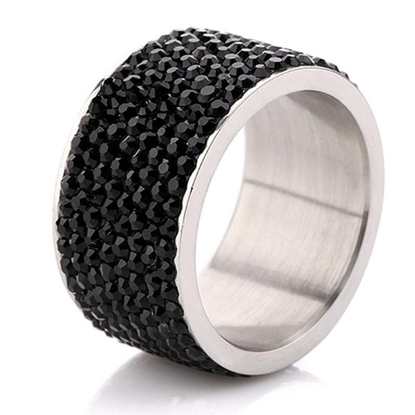 cluster rings wholesale 7 row jet hematite crystal 316l stainless steel jewelry ring christmas gift, Golden;silver
cluster rings wholesale 7 row jet hematite crystal 316l stainless steel jewelry ring christmas gift, Golden;silver