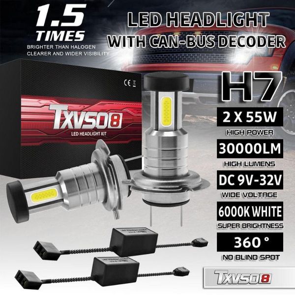 car headlights h7 led headlight conversion globes canbus bulbs beam kit with can-bus decoder error anti flicker wiring harness adapter
car headlights h7 led headlight conversion globes canbus bulbs beam kit with can-bus decoder error anti flicker wiring harness adapter