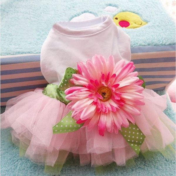 dog apparel fashion clothes dress with big sunflower soft cotton princess for puppy teddy dogs pet
dog apparel fashion clothes dress with big sunflower soft cotton princess for puppy teddy dogs pet