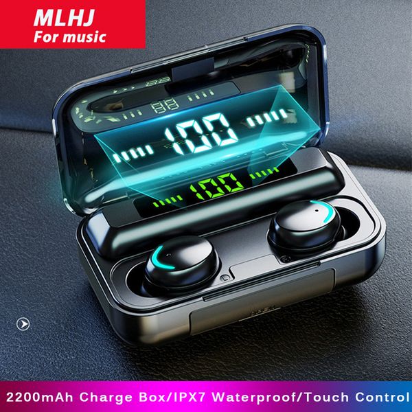 mlhj tws bluetooth 5.0 earphones 2200mah charging box wireless headphones 9d stereo waterproof earbuds headsets with microphone
mlhj tws bluetooth 5.0 earphones 2200mah charging box wireless headphones 9d stereo waterproof earbuds headsets with microphone