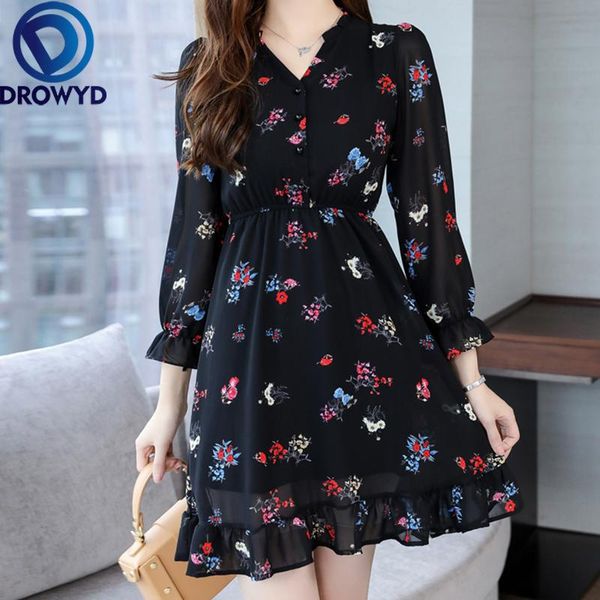 casual dresses women beach mini dress fashion black print o-neck thin chiffon floral boho tropical party elegant runway vestidos, Black;gray
casual dresses women beach mini dress fashion black print o-neck thin chiffon floral boho tropical party elegant runway vestidos, Black;gray