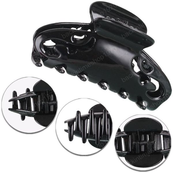 smooth black hair claw clips retro mom summer wash jaw clip plastic versatile nonslip hairs holder women, Slivery;white
smooth black hair claw clips retro mom summer wash jaw clip plastic versatile nonslip hairs holder women, Slivery;white