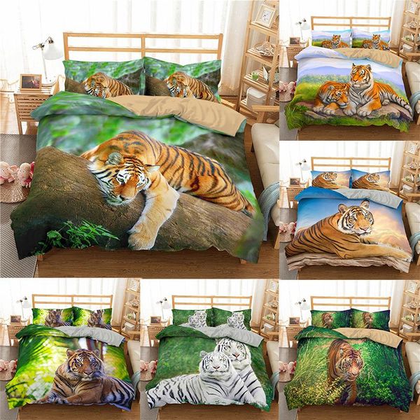 bedding sets fashion 3d digital printing tiger set animal bed duvet cover kids linen luxury home textile king size
bedding sets fashion 3d digital printing tiger set animal bed duvet cover kids linen luxury home textile king size