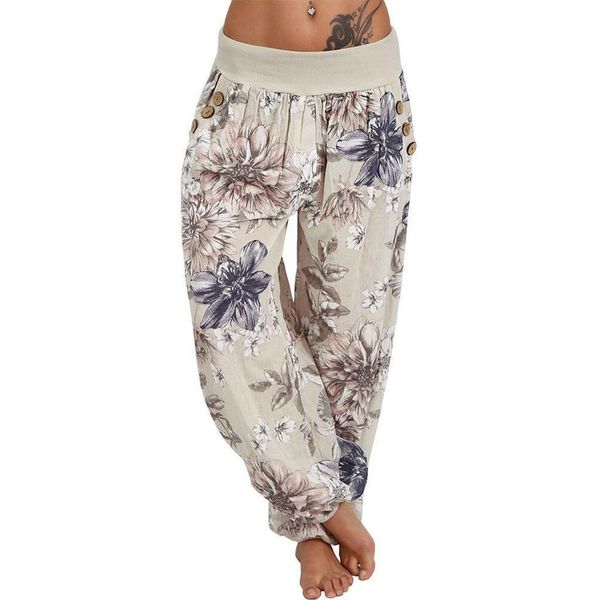 vintage summer casual wide leg women capri trousers elastic waist asymmetrical pocket female cropped harem t3g, Black;white
vintage summer casual wide leg women capri trousers elastic waist asymmetrical pocket female cropped harem t3g, Black;white